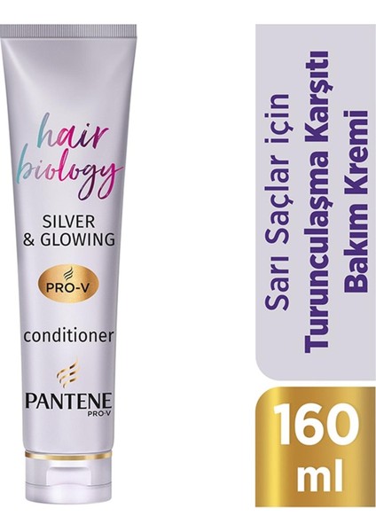 Hair Biology Sarı ve Gri Saçlar Için Turunculaşma Karşıtı Saç Bakım Kremi 160 ml fiyatları