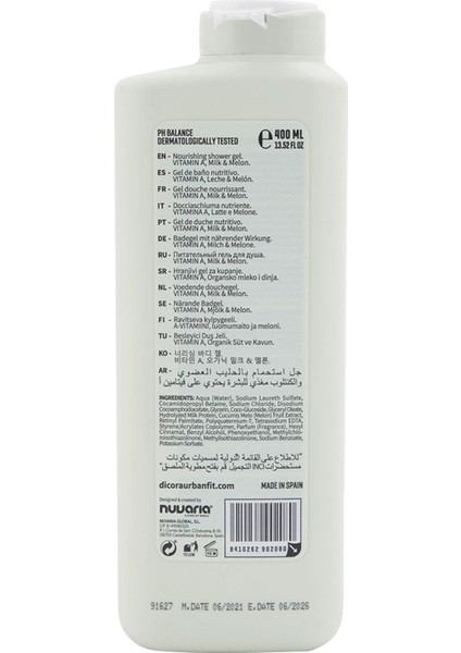 A Vitamini Süt ve Kavun Duş Jeli 400 ml fiyatları