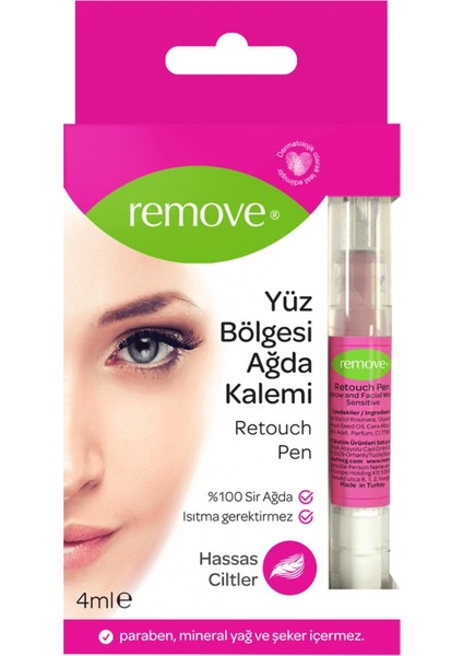 Yüz Retouch Pen Hassas Sir Ağda 4 ml