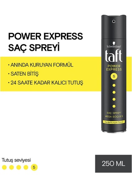 Power Express Saç Spreyi 250 Ml