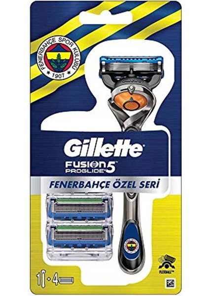 Fusion5 Proglide Tıraş Makinesi + Yedek Tıraş Bıçağı 4'Lü Fenerbahçe Özel Seri fiyatları