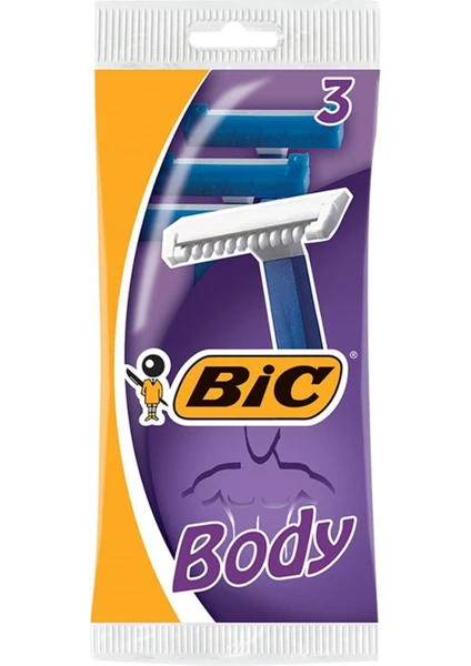 Body Tıraş Bıçağı 3'Lü