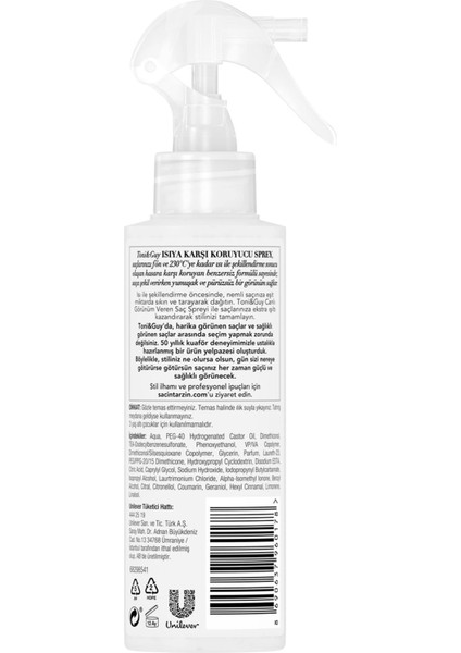 Isıya Karşı Koruyucu Sprey 150 ml