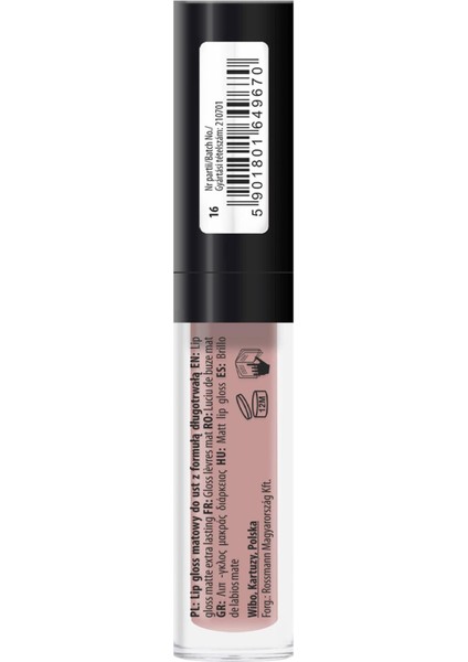 Extra Lasting Lip Gloss No: 16