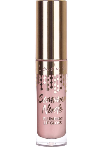 Summer Nude Plumping Lip Gloss No: 3