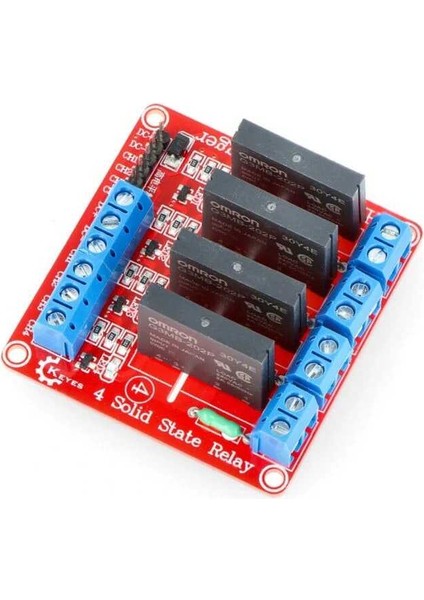 4 Kanal 5V Düşük Seviye Solid State Röle Modülü