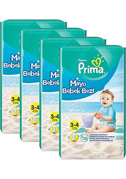 Mayo Bebek Bezi 3 Beden 48 Adet Midi Süper Fırsat Paketi