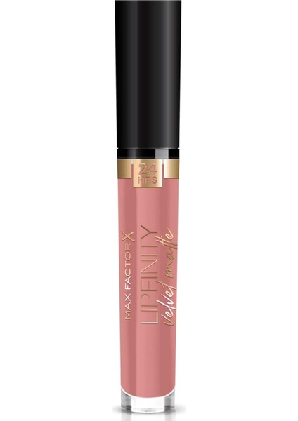 Lipfinity Velvet Matte Lipstick Ruj 015 Nude Silk