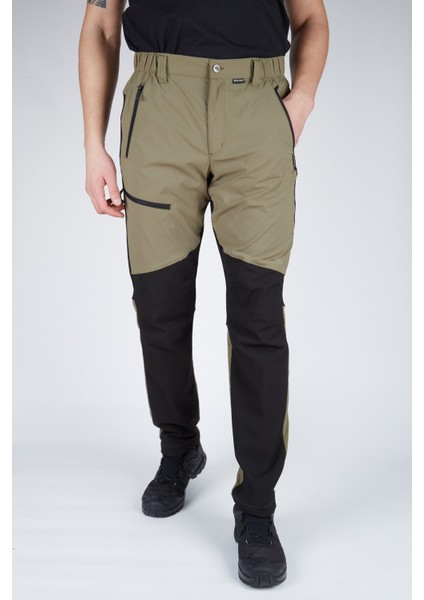 Rugged Flex Erkek Pantolon Haki-Siyah