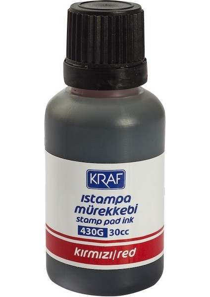 Istampa Mürekkebi 30CC Kırmızı 430G 12 Adet