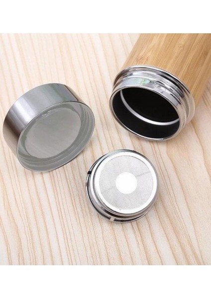 Kişiye Özel 5316 Bambu Çelik Termos 500ML fiyatları