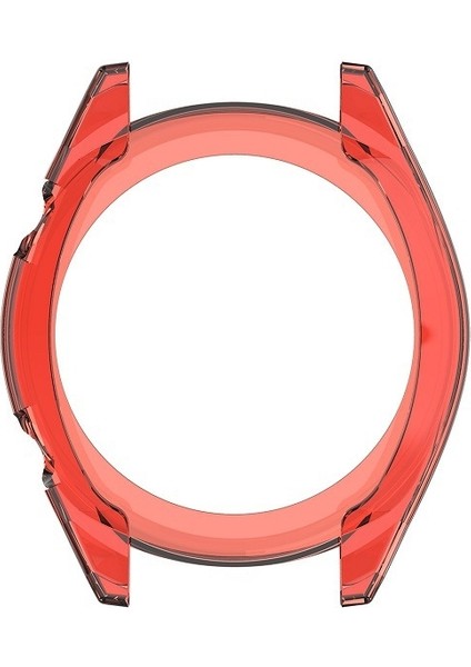 For Huawei Gt 42MM Tpu Case(Transparent Red)