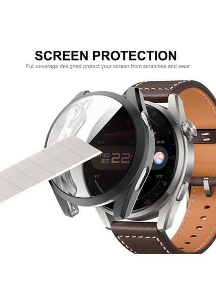 For Huawei Watch 3 Pro 48MM Enkay Hat-Prince Full Coverage Transparent Soft Case Tpu Hd Clear Cover(Rose Gold) (Yurt Dışından) fırsatları