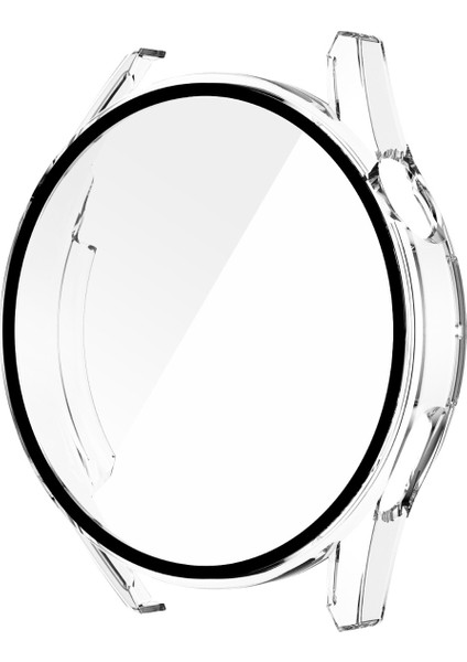 For Huawei Watch Gt 3 42MM Enkay Matte Pc Frame + Tempered Glass Protector Case(Transparent) (Yurt Dışından)