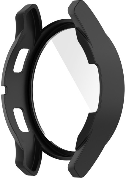 For Samsung Galaxy Watch4 44MM Pc Protective Case With Tempered Glass Film(Black) (Yurt Dışından) fırsatları