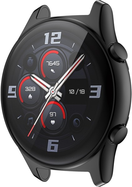For Honor Watch Gs 3 Full Coverage Tpu Electroplating Watch Case(Black) (Yurt Dışından) modelleri