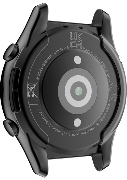 For Honor Watch Gs 3 Full Coverage Tpu Electroplating Watch Case(Black) (Yurt Dışından) fırsatları