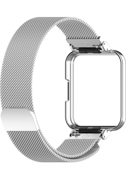 For Xiaomi Redmi Watch 2 Lite / Redmi Watch 2 Metal Watch Frame(Silver) (Yurt Dışından)