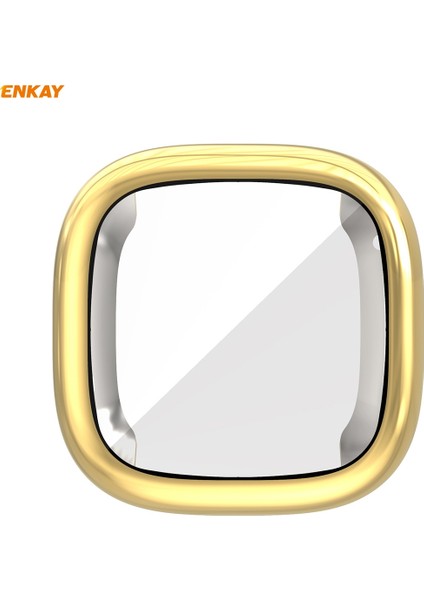 For Fitbit Versa 3 / Fitbit Sense Enkay Hat-Prince ENK-AC8208 Full Coverage Electroplate Tpu Soft Case(Gold) (Yurt Dışından) fırsatları