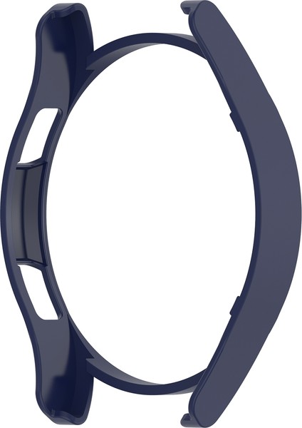 For Samsung Galaxy Watch4 44MM Half Coverage Hollowed Pc Protective Case(Midnight Blue) (Yurt Dışından)