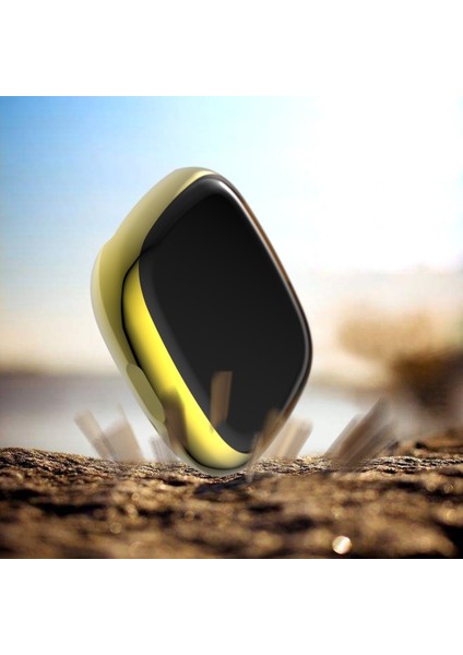 For Fitbit Versa 3 / Versa Sense Plating Full Package Tpu Protective Case(Golden) (Yurt Dışından) fiyatları