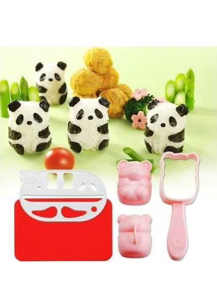 Güzel Panda Sushi Pirinç Kalıp Kalıp + Yosun Kesici (Yurt Dışından) fiyatları