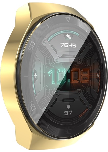 For Huawei GT2E Tpu Electroplated All Inclusive Watch Case(Golden) (Yurt Dışından) modelleri