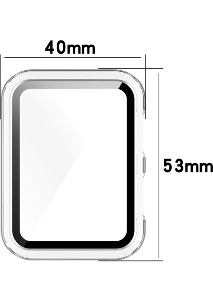 For Huawei Watch D Shockproof Pc Protective Case With Tempered Glass Film(Ivory) (Yurt Dışından) fırsatları