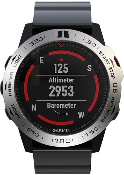 Garmin Fenix ​​5x / 5x Artı Akıllı Izle Çelik Çelik Çelik Yüzük, B Sürümü (Gümüş Yüzük Siyah Mektubu) (Yurt Dışından) fiyatları