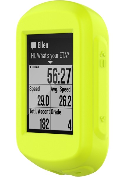 Garmin Edge 130 Artı / Kenar 130 Evrensel Silikon Koruyucu Kılıf (Limon Yeşil) (Yurt Dışından) fırsatları
