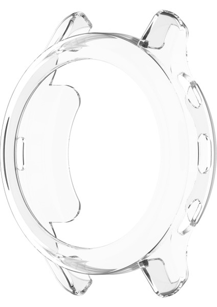 Garmin Venu 2 Artı Yarım Paketi Için Tpu Galvanik Izle Vakası (Şeffaf Beyaz) (Yurt Dışından)