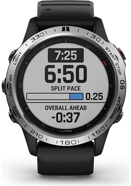 Garmin Fenix ​​6/6 Pro / 6 Safir Akıllı Izle Çelik Çelik Çelik Yüzük, B Sürümü (Gümüş Yüzük Siyah Mektubu) (Yurt Dışından) fiyatları