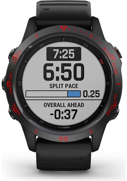 Garmin Fenix ​​6/6 Pro / 6 Safir Akıllı Izle Çelik Çelik Çelik Çelik Yüzük, Bir Sürüm (Siyah Halka Kırmızı Mektubu) (Yurt Dışından) fiyatları