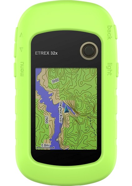 Garmin Etrex 22X / 32X Silikon Koruyucu Kılıf Kapağı (Kireç Yeşil) (Yurt Dışından)