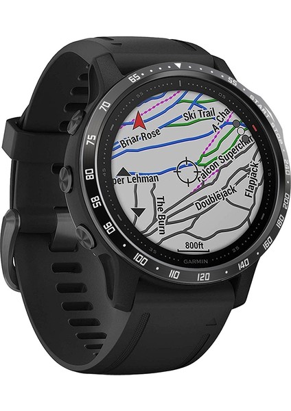 Garmin Fenix ​​6s / 6s Pro / 6s Safir Akıllı Izle Çelik Bezel Yüzük, Bir Sürüm (Siyah Yüzük Beyaz Mektup) (Yurt Dışından) fırsatları