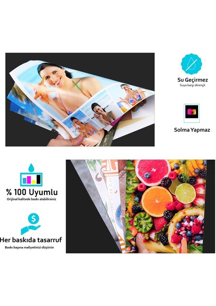 [goink] Kuşe / Karton Baskı Mürekkebi - Epson Uyumlu Light Magenta 100 ml