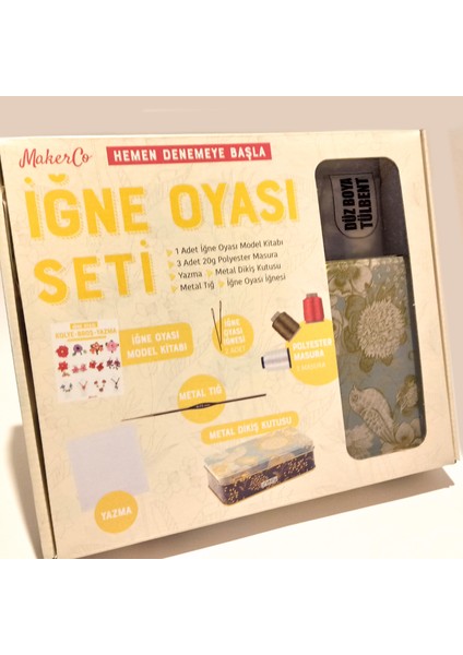 Iğne Oyası Başlangıç Seti