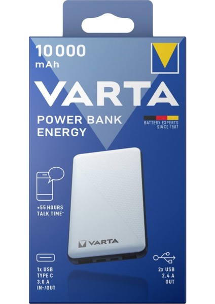 57976 Power Bank Energy 10000 Mah