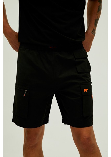 Erkek Siyah Şort Toleda Short