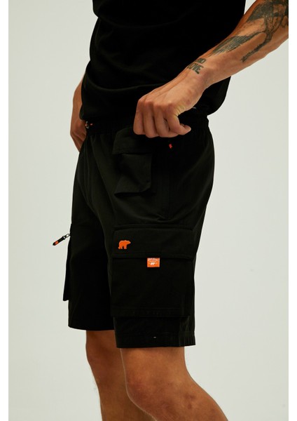 Erkek Siyah Şort Toleda Short