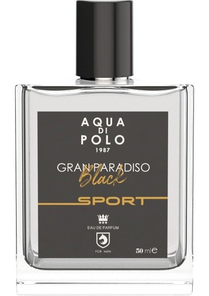 Gran Paradiso Black Sport 50 ml Edp Erkek Parfüm