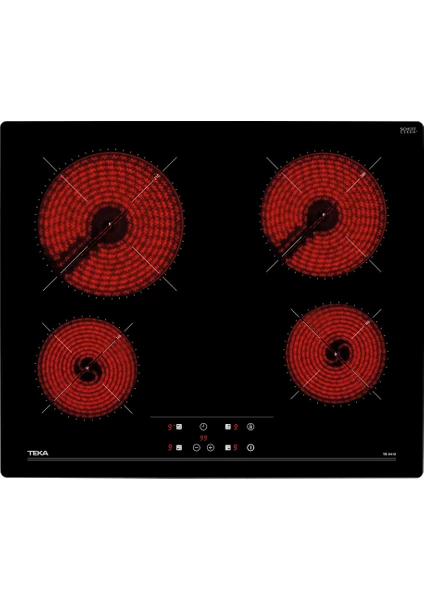 TB 6415 Ankastre Cam Seramik Elektrikli Ocak 6300 W Siyah 60 cm 40239042