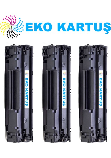 Canon CRG725 Ekonomik Avantajlı 3’lü Paket Muadil Toner Muadil Toner