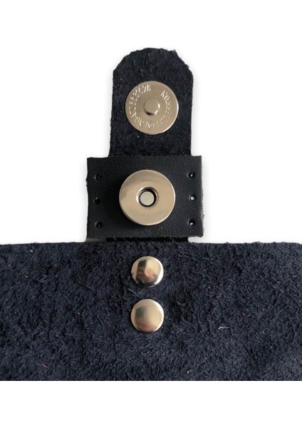 Deri Mıknatıslı Çanta Kapağı - Cep Telefonu Kapağı 10X10 cm Lacivert fiyatları