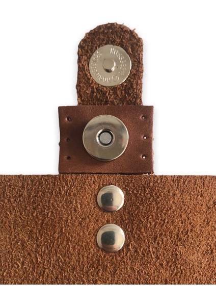 Deri Mıknatıslı Çanta Kapağı - Cep Telefonu Kapağı 10X10 cm Fındık fiyatları