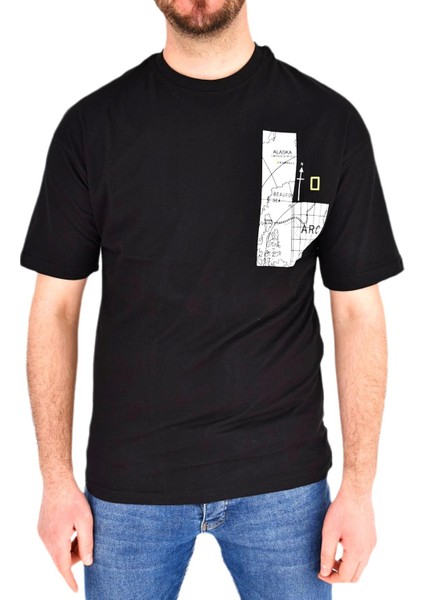 Erkek Oversize Tişört T838 BGL-ST01823