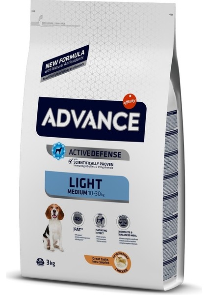 Dog Medium Light 3 kg
