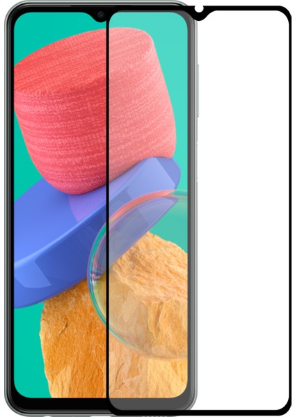 Samsung Galaxy M33 Tam Kaplayan Temperli Ekran Koruyucu Cam