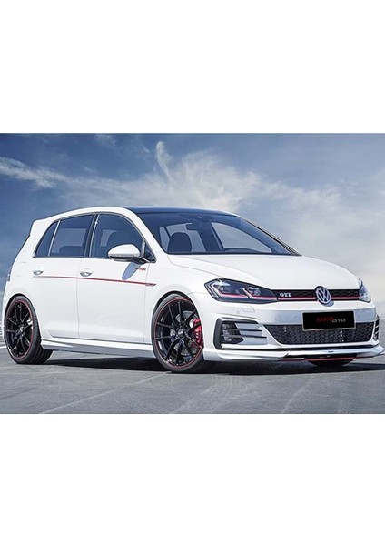 Vw Golf 7 Oettinger Marşpiyel Seti Boyasız 2012 - 2020 Abs Plastik modelleri