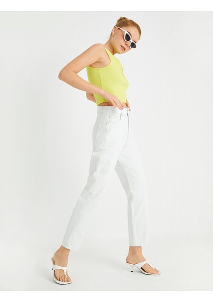Mom Fit Kot Pantolon - Mom Jean fiyatları